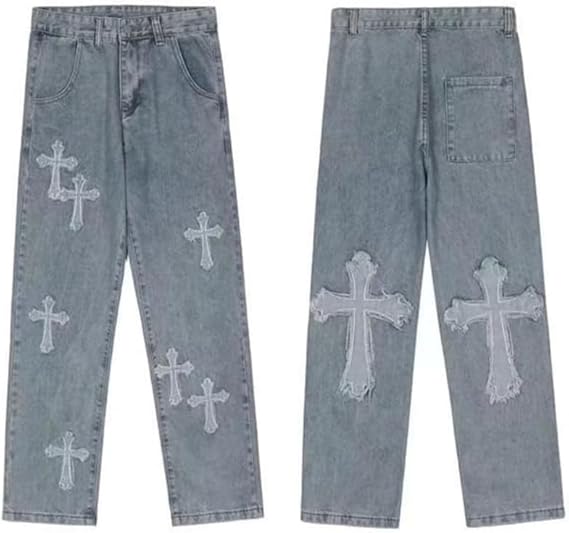 Republic Co. Cross Baggy Denim Jeans